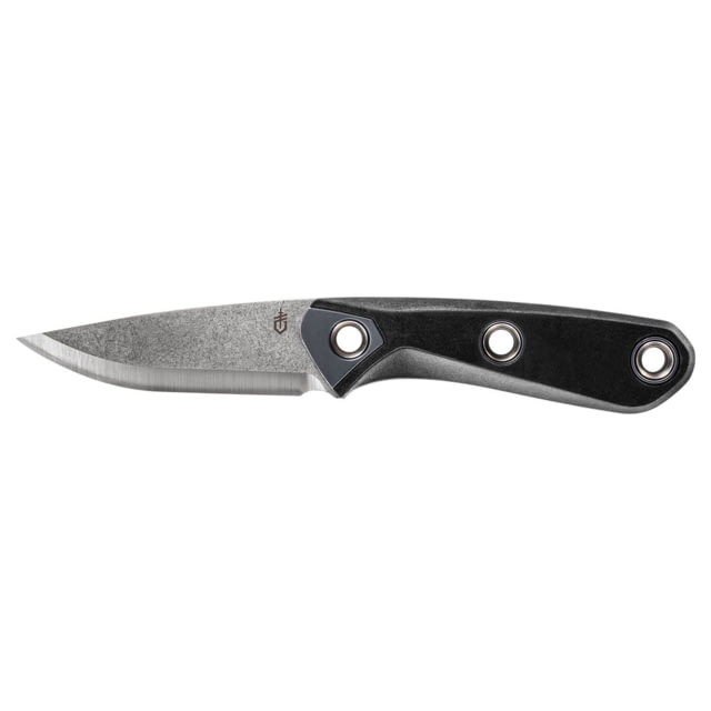 Gerber Principle Fixed Blade Knife 420HC Plain Edge Black Handle