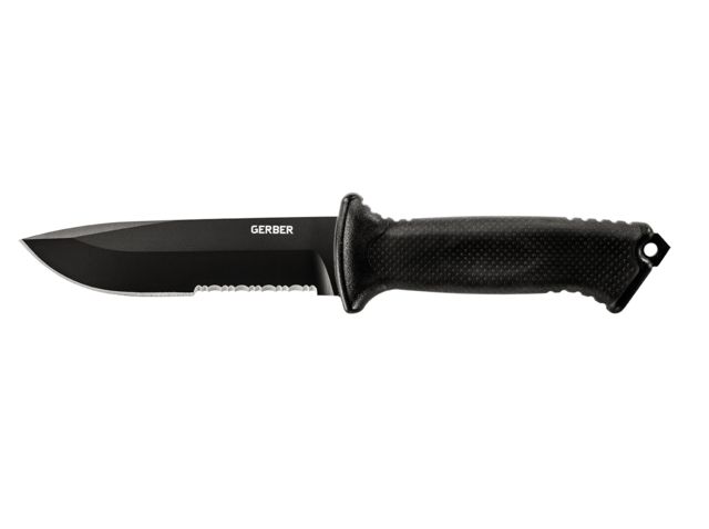 Gerber Prodigy Serrated Fixed Blade Knife Clam