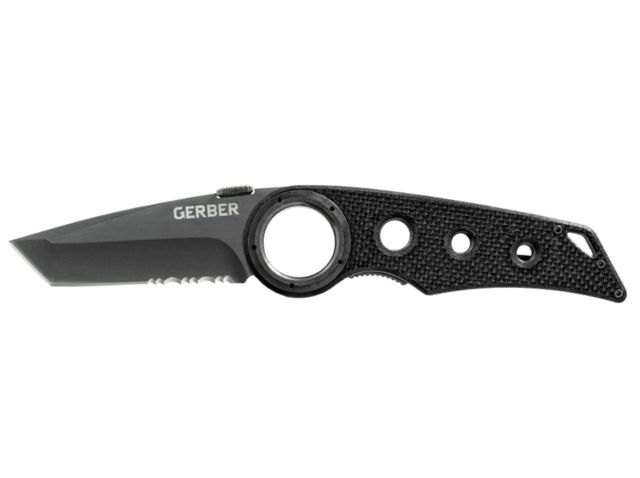 Gerber Remix Tactical Folding Knife 3in 7Cr17MoV Serrated G10 Handle