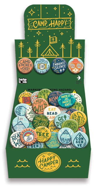 Gibbs Camp Happy Buttons 120ct