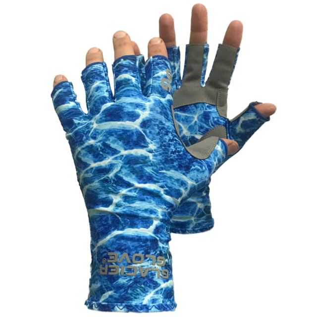 Glacier Glove Islamorada Sun Gl Blue Camo M 079BC