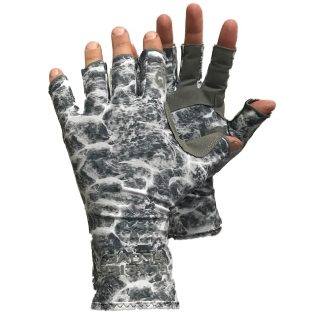 Glacier Glove Islamorada Sun Gl Gray Camo L 079ST