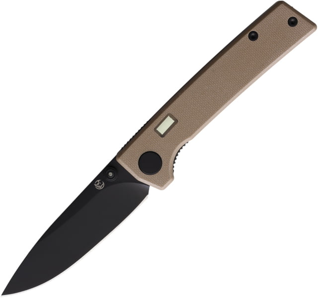 Glow Rhino Fermi Linerlock Black/Tan GLR110