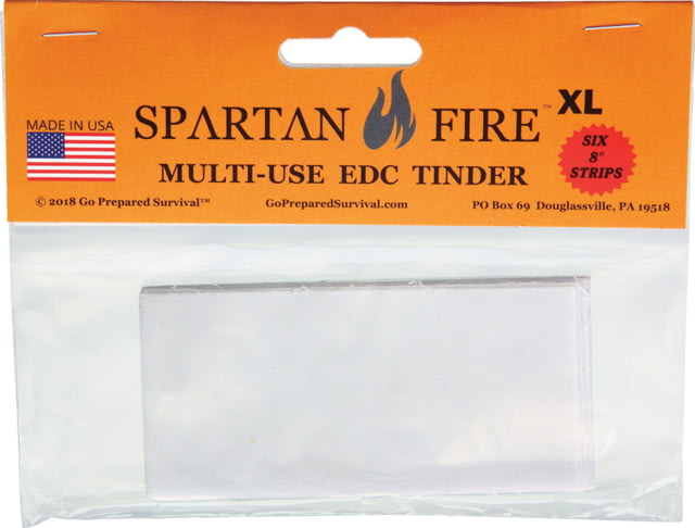 Go Prepared Spartan Fire XL EDC Tinder
