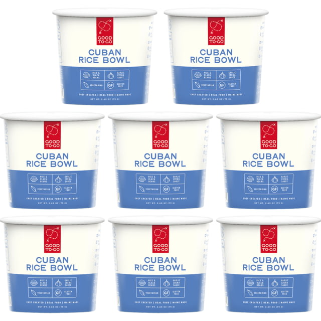 Good To-Go Cuban Rice Bowl Cup Case of 8