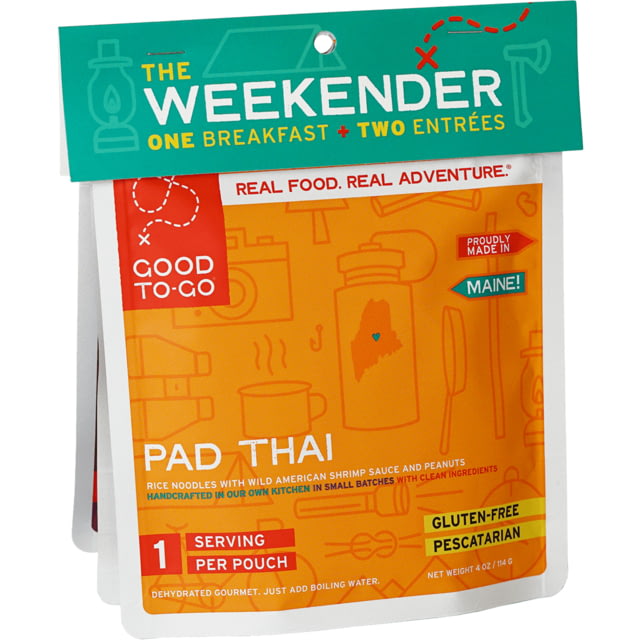 Good To-Go Green Weekender - Pad Thai Granola Korma