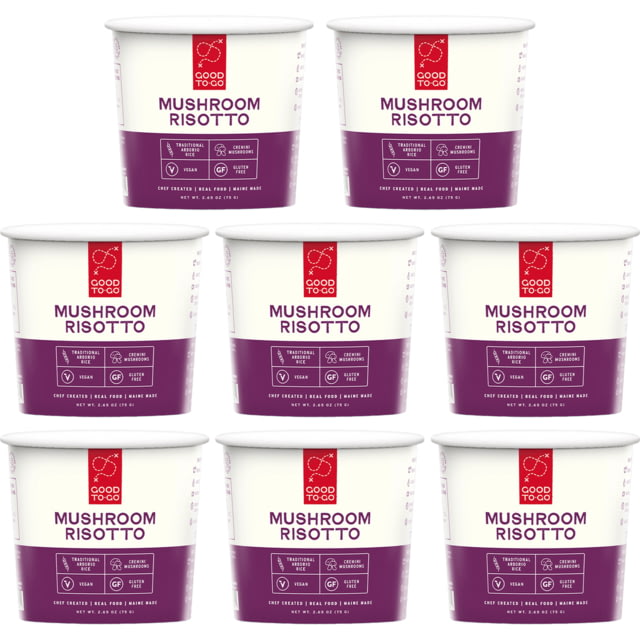 Good To Go Mushroom Risotto Cup Case of 8