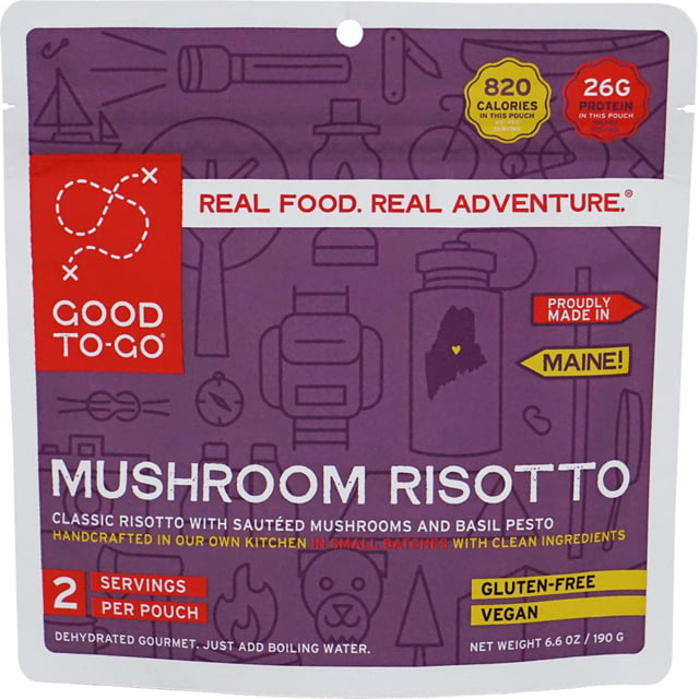 Good To-Go Mushroom Risotto - Double Serving