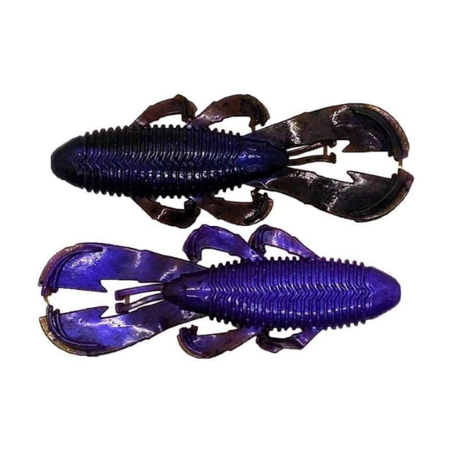 Googan Squad Googan Squad Bandito Bug Bait Green Pumpkin Purple 3.3