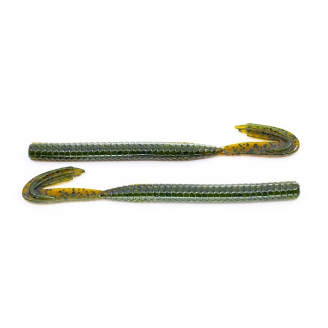 Googan Squad Blazin Worm 6in Green Pumkin