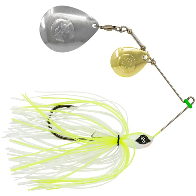 Googan Squad Bumper Spinnerbait 1/2 oz Chartreuse White
