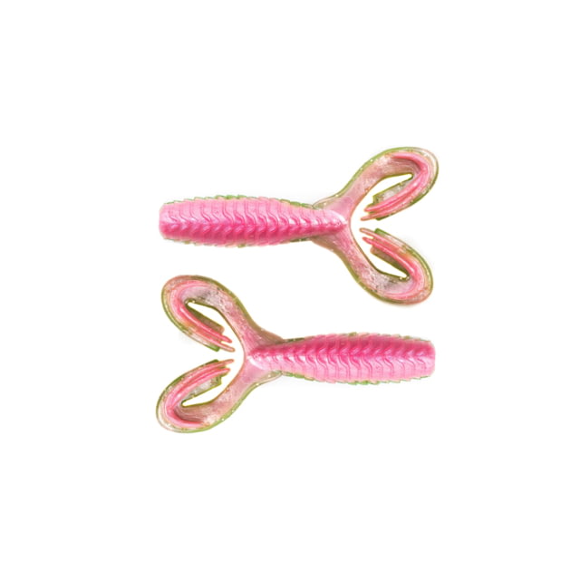 Googan Squad Dub Grub Soft Bait 10 Pack 1.75in Electric Chicken