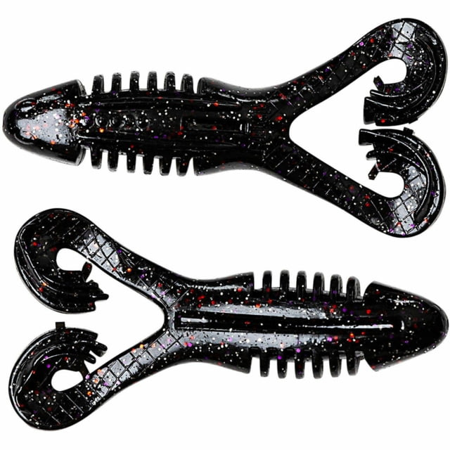 Googan Squad Expload Toad Soft Bait 8 4in Black Flash