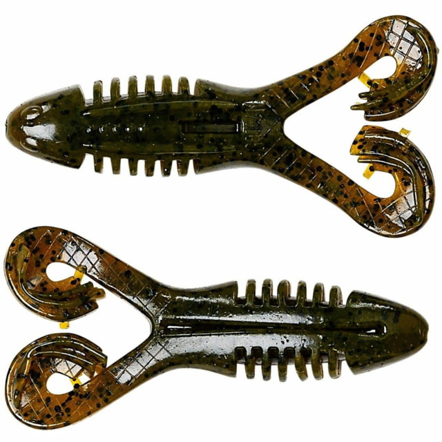 Googan Squad Googan Squad Expload Toad Soft Bait Green Pumpkin 4
