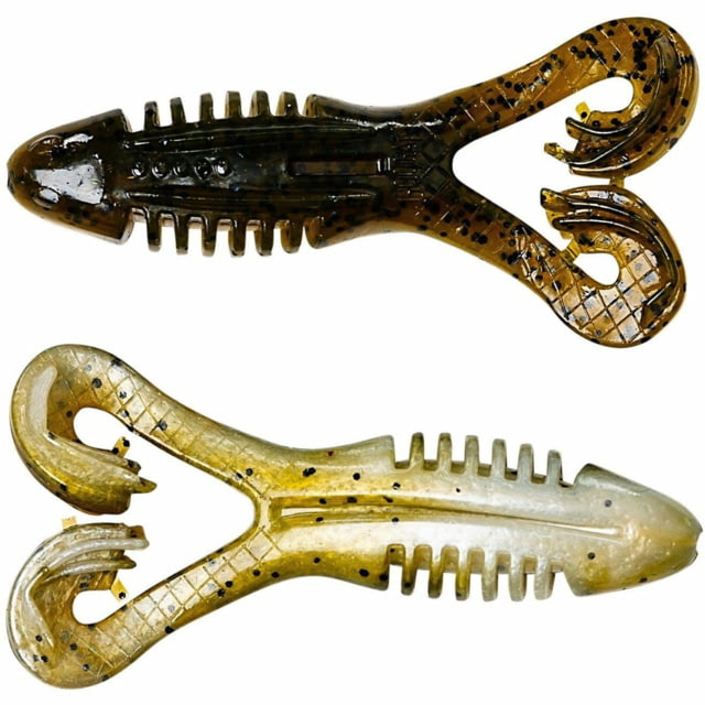 Googan Squad Googan Squad Expload Toad Soft Bait Green Pumpkin Pearl 4