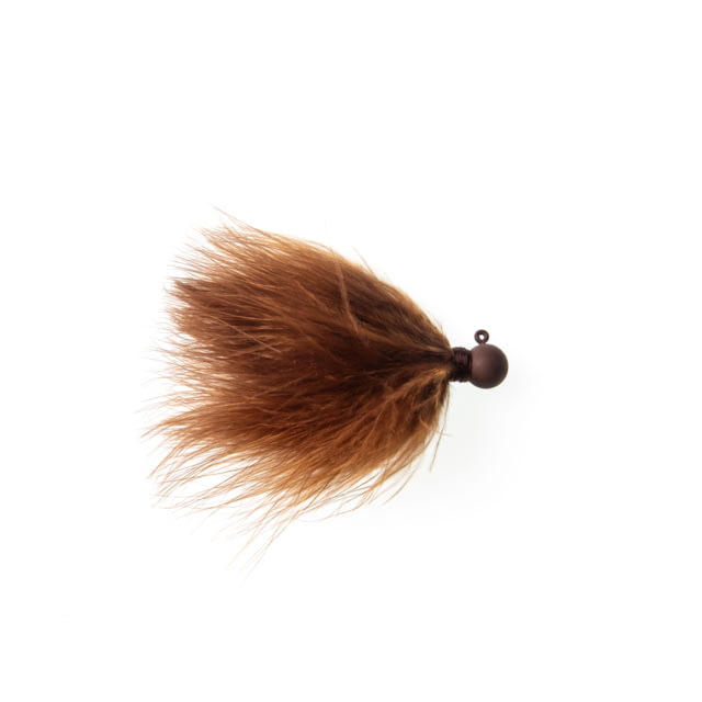 Googan Squad Googan Squad Fuzzy Wuzzy Skirted Jig 1/4 oz Brown