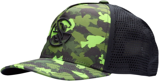Googan Squad Googan Fish Camo Perforated Snapback - Men's One Size