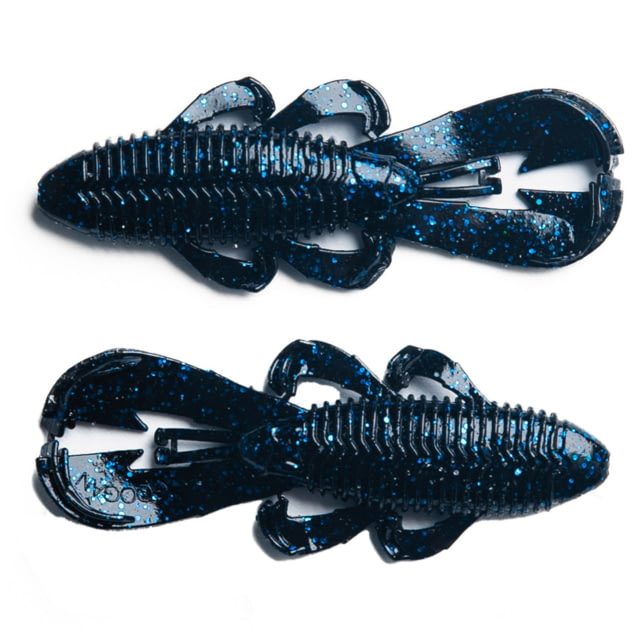 Googan Squad Googan Squad Bandito Slim Bait Black and Blue 4in