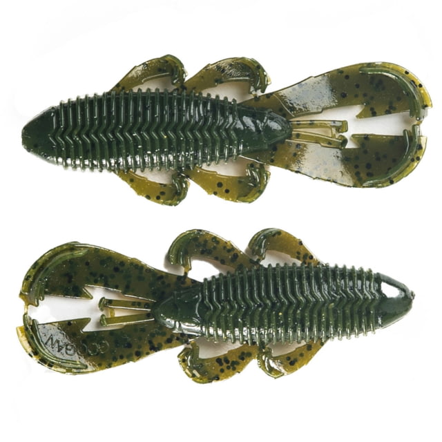 Googan Squad Googan Squad Bandito Slim Bait Green Pumpkin 4in