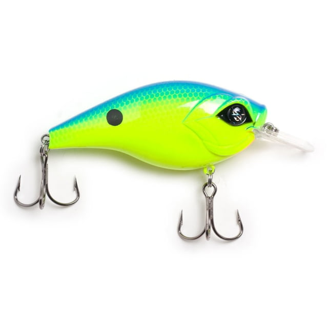 Googan Squad Grande Banger Hard Bait 3in 3/4 oz Chartreuse Blue