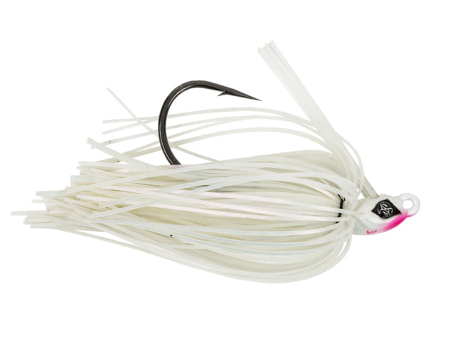 Googan Squad Grass Hero Skirtied Jig 3/8 oz 4/0 Hook White