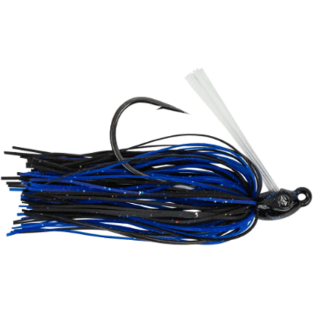 Googan Squad Grass Hero Skirtied Jig 1/2 oz 5/0 Hook Black & Blue