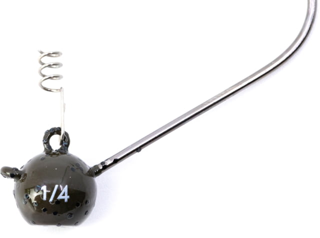 Googan Squad Green Series Slim Shakey Head 1/4oz Weight 4/0 Hook Green Pumpkin