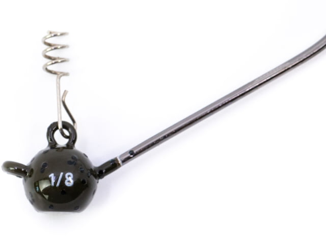 Googan Squad Green Series Slim Shakey Head 1/8oz Weight 4/0 Hook Green Pumpkin