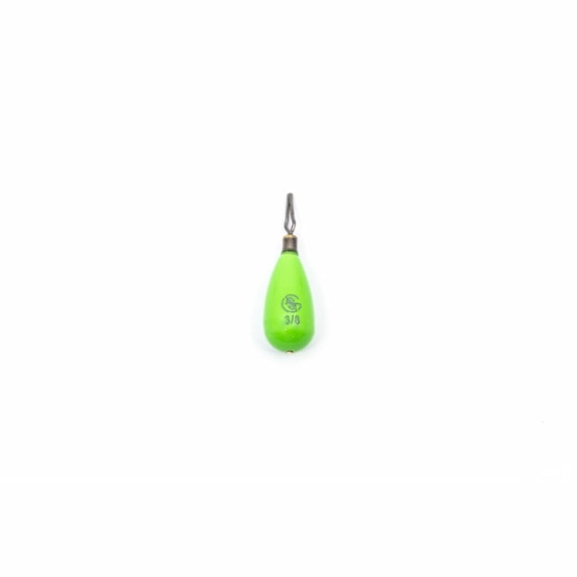 Googan Squad Green Series Tungsten Dropshot Weights Googan Green 3/16oz
