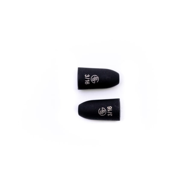 Googan Squad Googan Squad Green Series Tungsten Worm Weigths Black 3/16oz