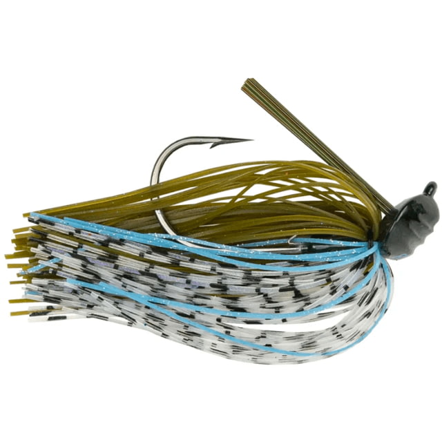 Googan Squad Googan Squad Gridiron Skirtied Jig 9/16oz Blue Craw 5/0