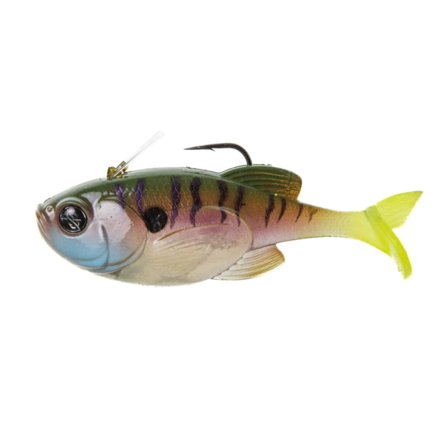 Googan Squad Guppy Swimbait 3.8in 1/4 oz Ghost Gill
