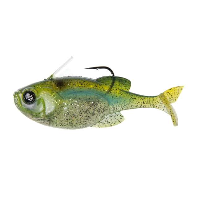 Googan Squad Guppy Swimbait 3.8in 1/4 oz Threadfin Shad