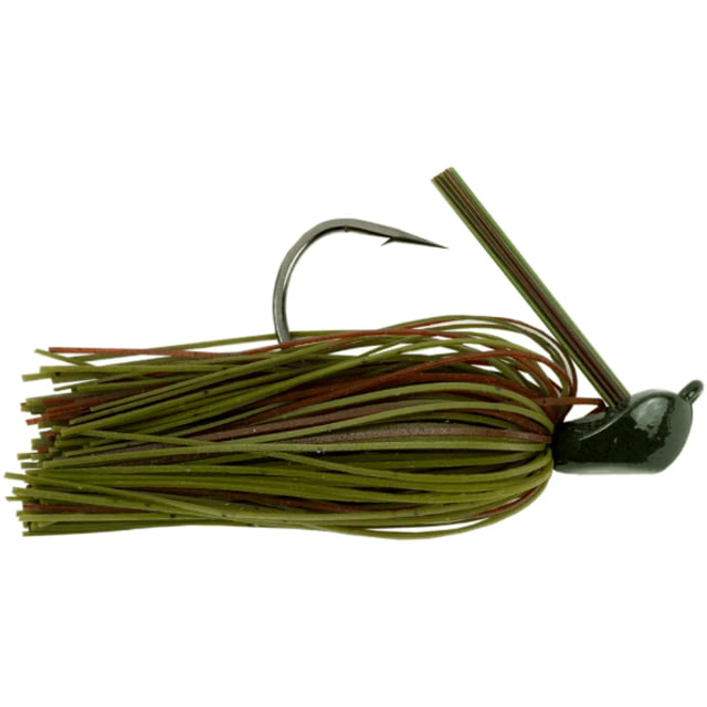 Googan Squad Juicee Skirted Jig 5/16 oz 4/0 Hook Green Pumpkin