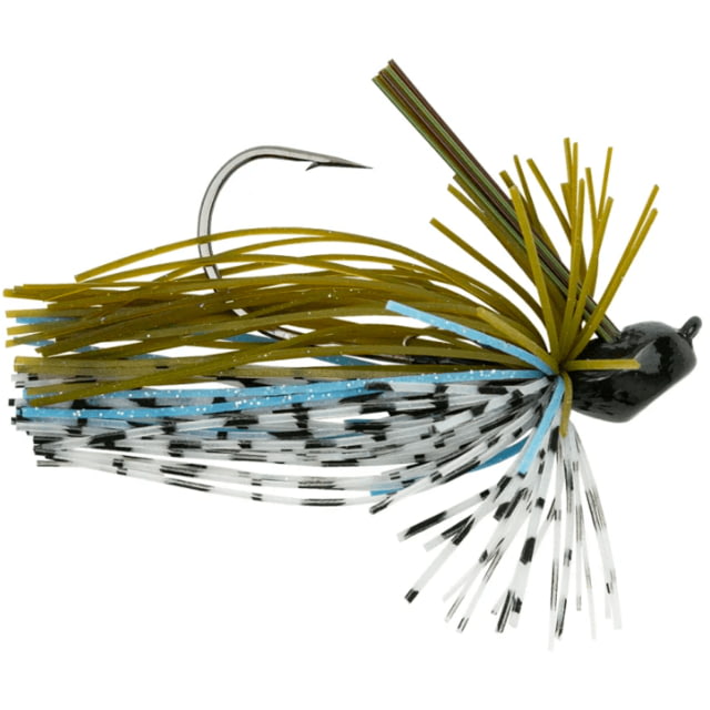 Googan Squad Googan Squad Lil Juicee Skirted Jig 3/8oz Blue Craw 4/0