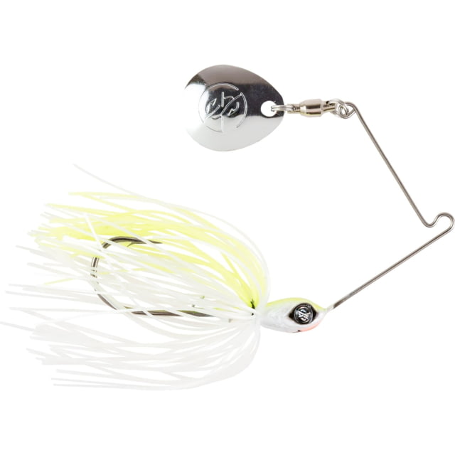 Googan Squad Googan Squad Micro Zinger Spinnerbait Chartreuse White