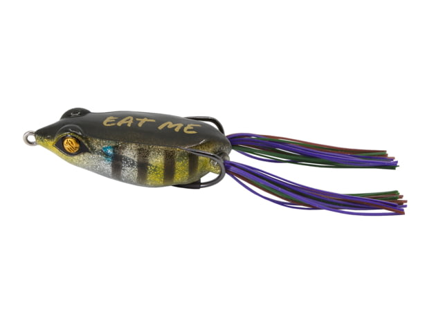 Googan Squad Mini Filthy Frog Hollow Body Bait 2in 3/8 oz Ghost Gill