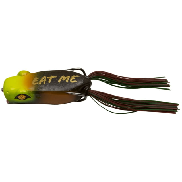 Googan Squad Mini Poppin' Filthy Frog Hollow Body Bait 2in 3/8 oz Bullfrog