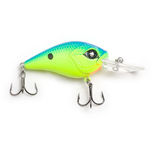 Googan Squad Googan Squad Mini Recon Hard Bait Chartreuse Blue Back 2in
