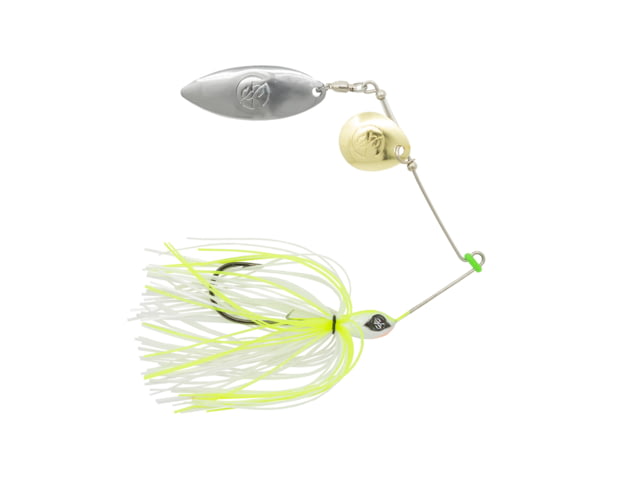 Googan Squad Mini Zinger Spinnerbait 1/4 oz Chartreuse White