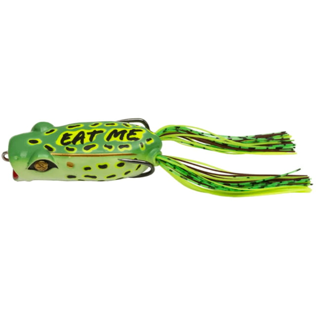 Googan Squad Mini Poppin' Filthy Frog Hollow Body Bait 2in 3/8 oz Leopard Frog