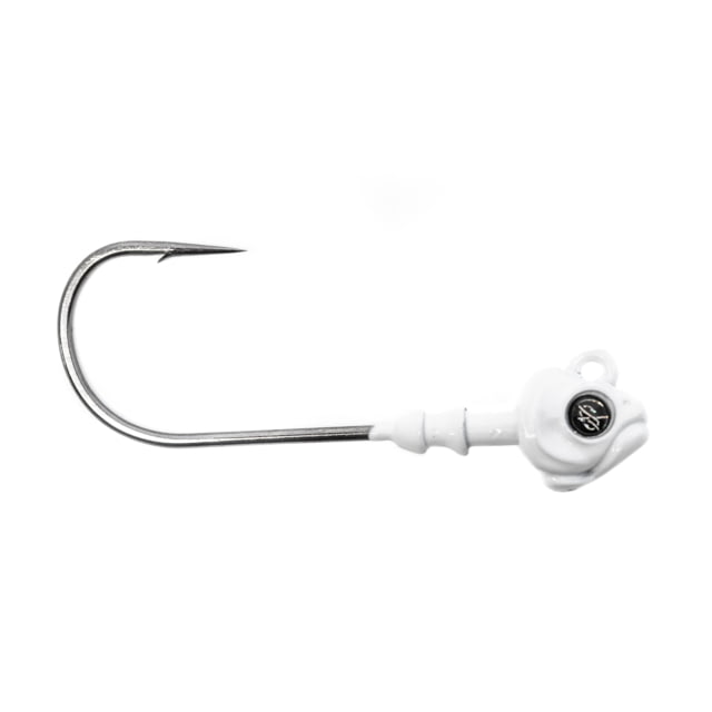 Googan Squad Googan Squad Saucy Swimbait Jig Heads 3 Pack 1/8oz White