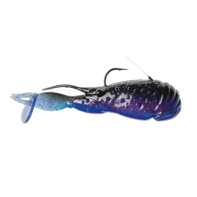 Googan Squad Scuddle Bug Swimbait 4in 3/8 oz Black and Blue Craw