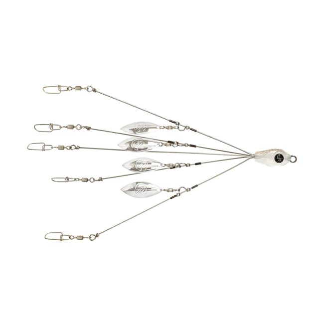 Googan Squad Googan Squad Shad Wagon Rig Mondo Shad 5 Wire - 4 Blade
