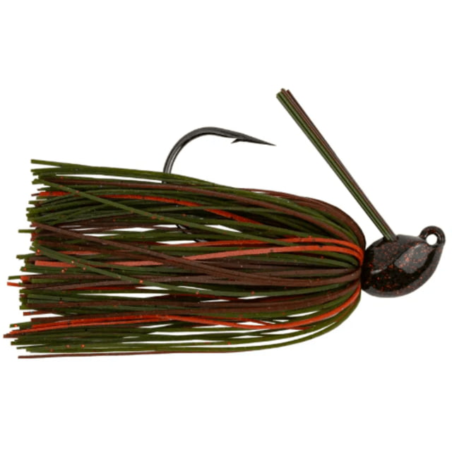 Googan Squad Thicc Skirted Jig 3/4 oz 6/0 Hook Rotten Pumpkin