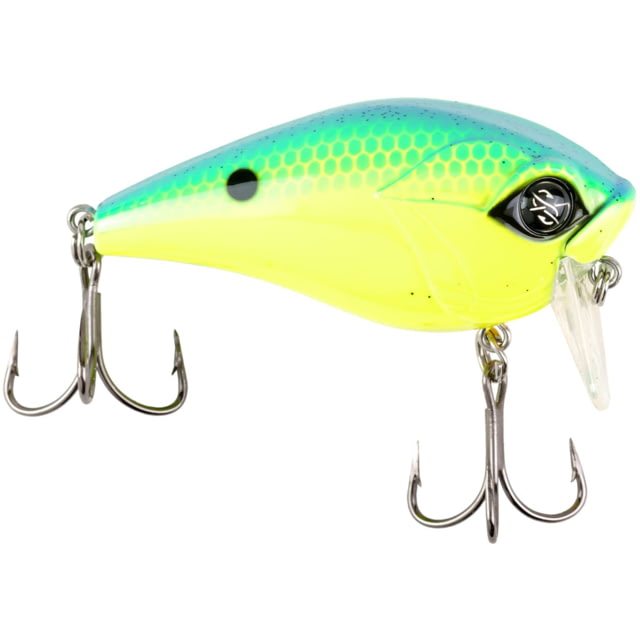Googan Squad Googan Squad Wake Banger Hard Bait Chartreuse Blue Back 2.375