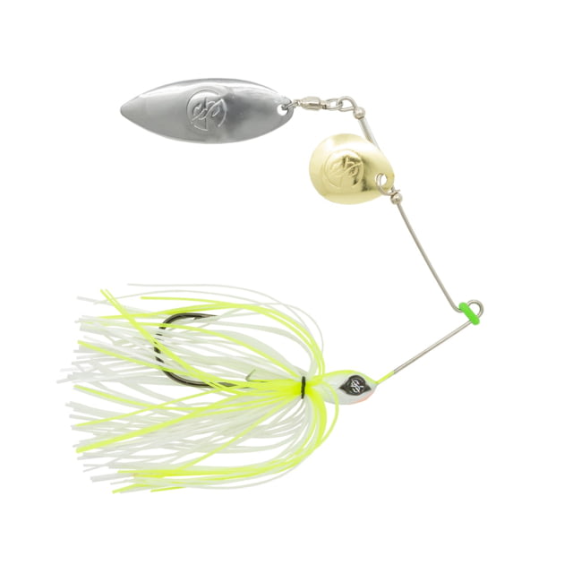 Googan Squad Zinger Spinnerbait 1/2 oz Chartreuse White