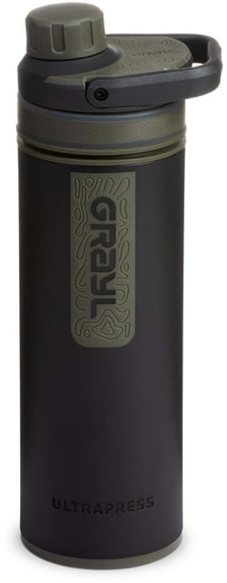 Grayl UltraPress Purifier Bottle Camp Black 16.9 oz