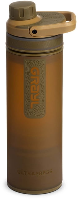 Grayl UltraPress Purifier Bottle Coyote Brown 16.9 oz