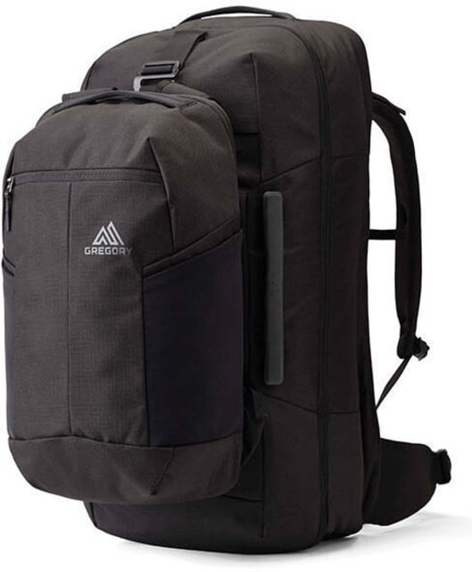 Gregory Border 50-15L Travel Backpack Black Lichen